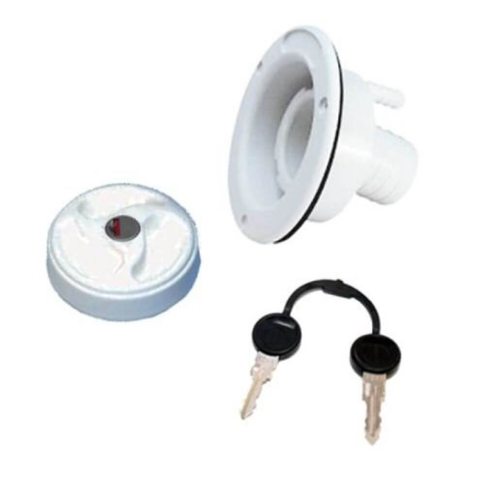 thumbnail image 2 of FAWO Fresh Water Cap With ZADI Lock For Motorhome & Caravan – Blue, 01722T22084 2 of 5