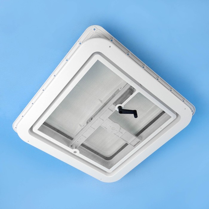 OZ VENT 14" Hatch Vent - White - Image 2