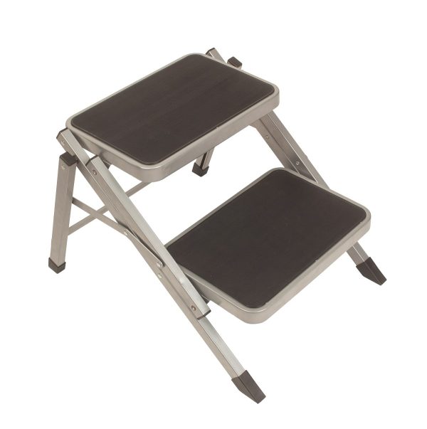 Foldable Steel Dual Steps