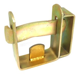 Small trailer hitch lock