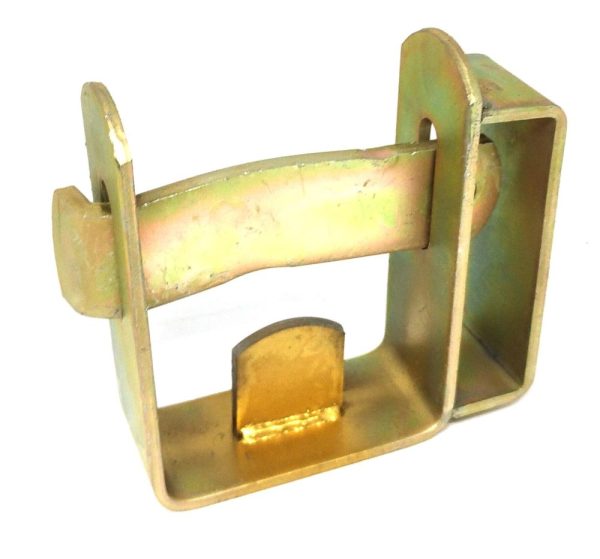 Small trailer hitch lock