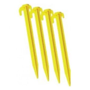 Awning/Tent Peg Plastic pack 4